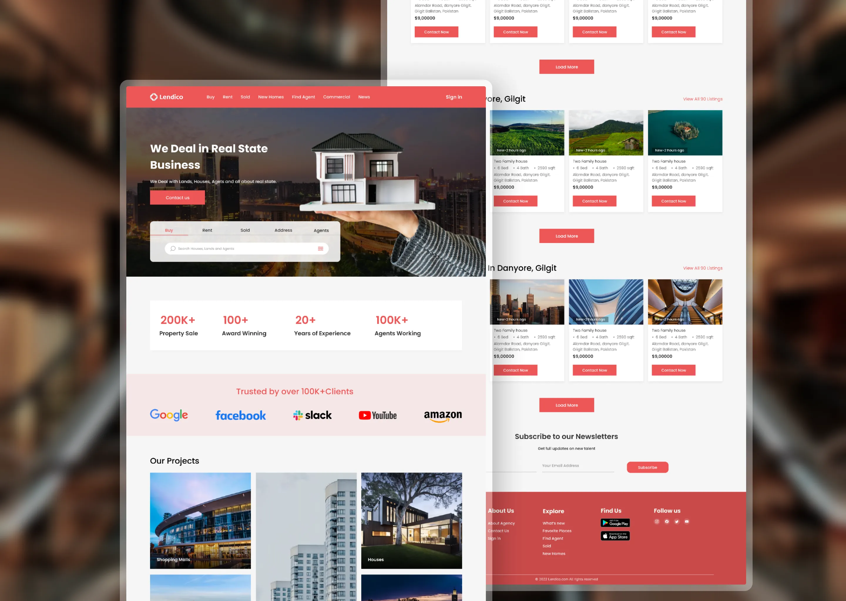 Real Estate Property Platform by Technira Solutions