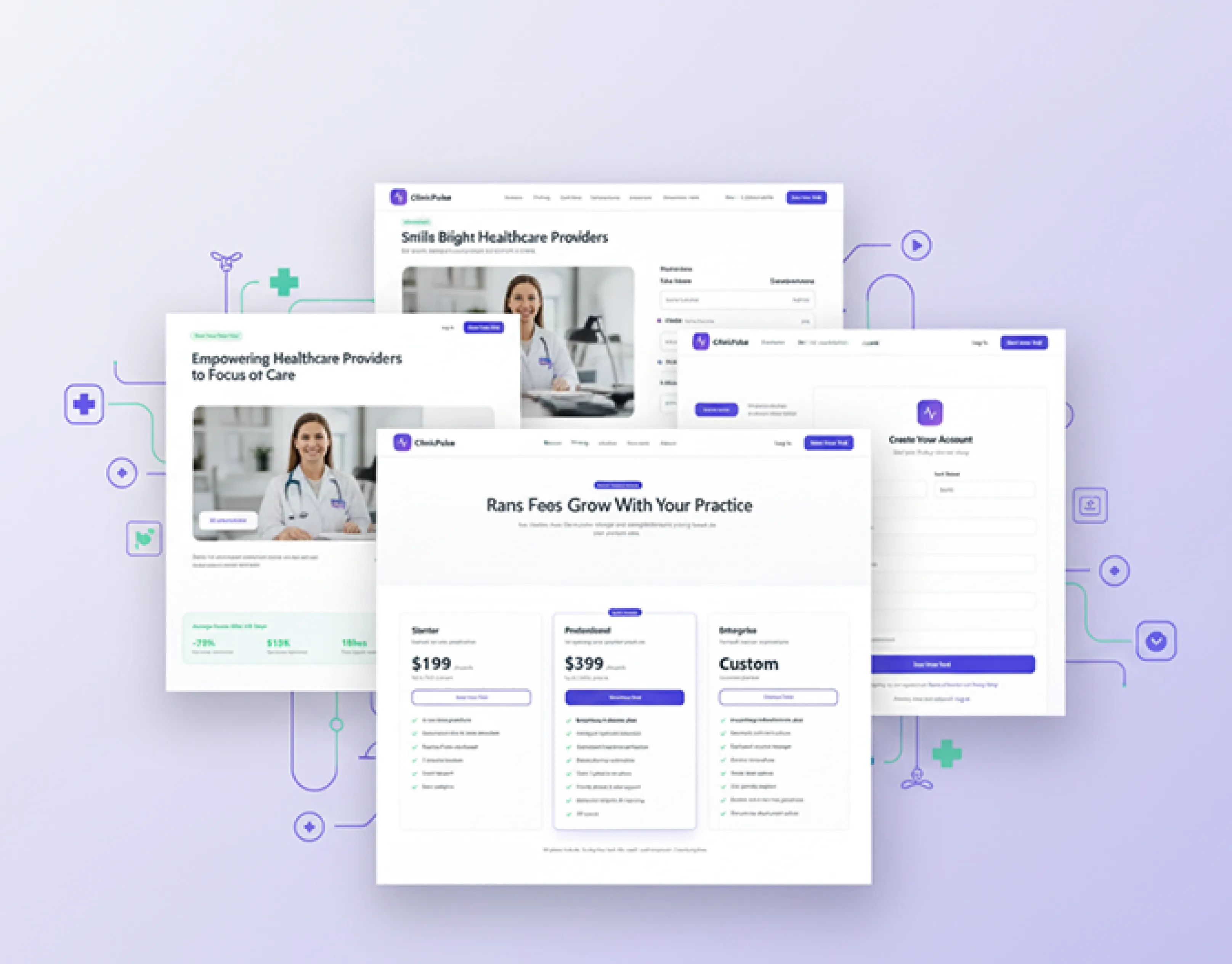 ClinicPulse AI Healthcare Platform by Technira Solutions