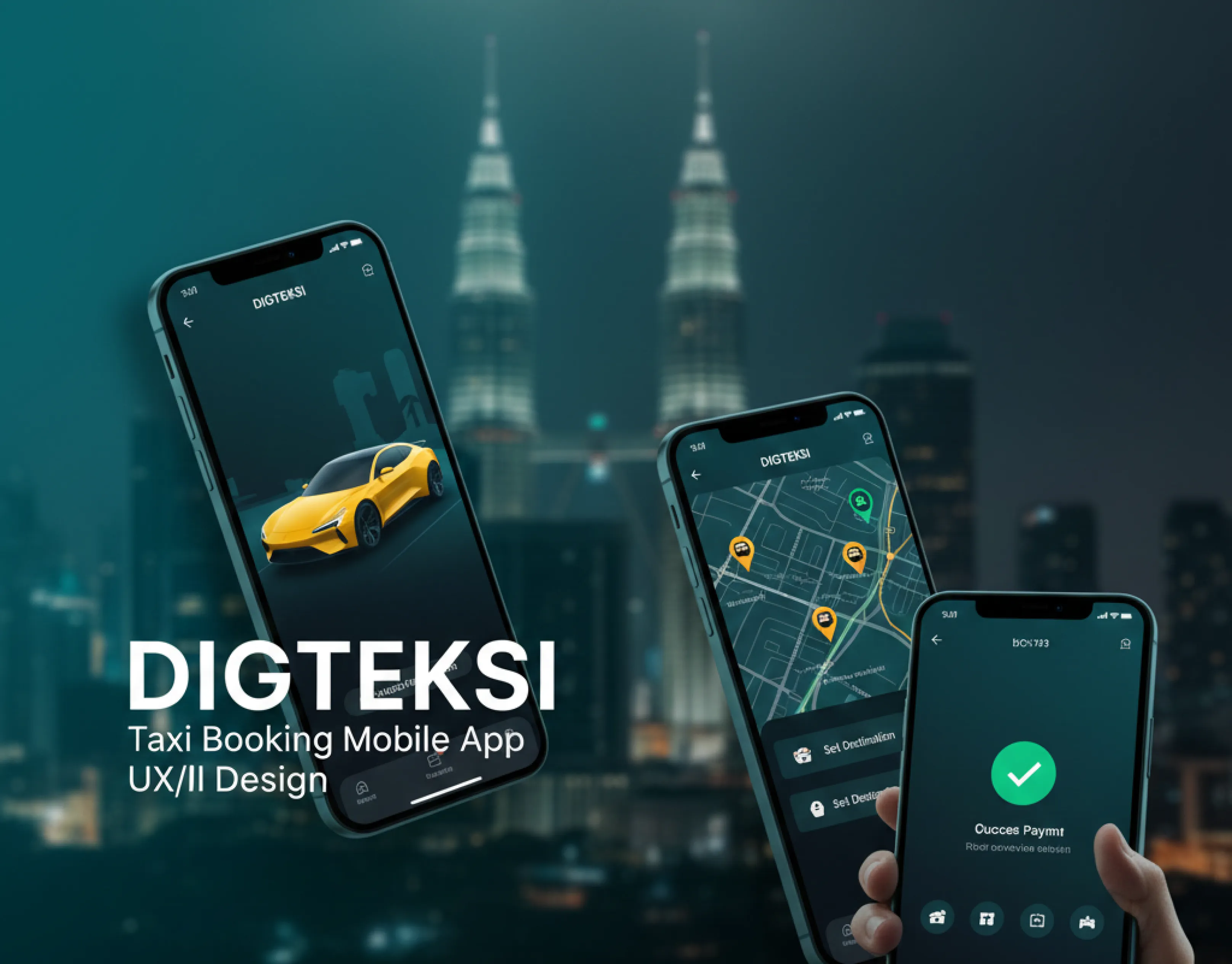 DigiTeksi Taxi Booking Mobile App by Technira Solutions